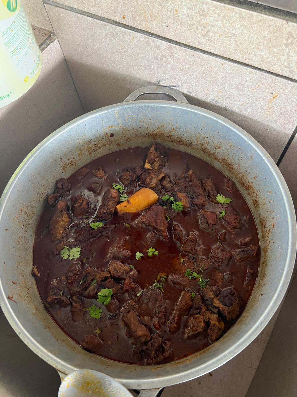 Pimentade de bœuf créole à l'Îlot Caïmans